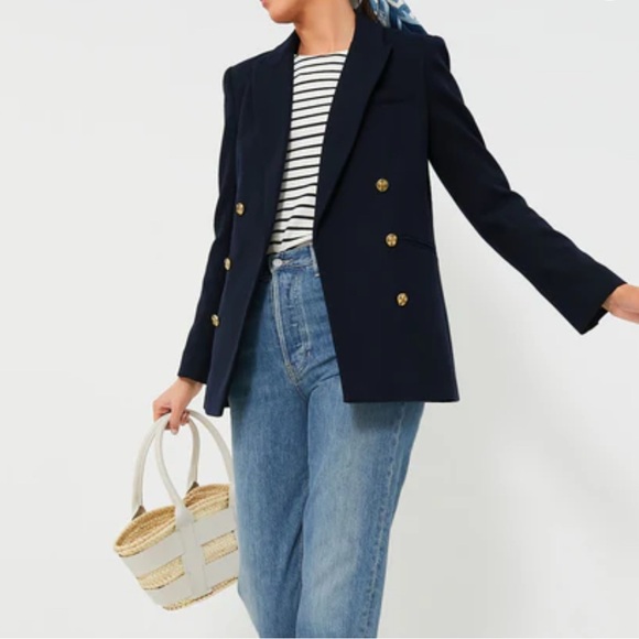 Tuckernuck Jackets & Blazers - Tuckernuck Navy Diana Blazer